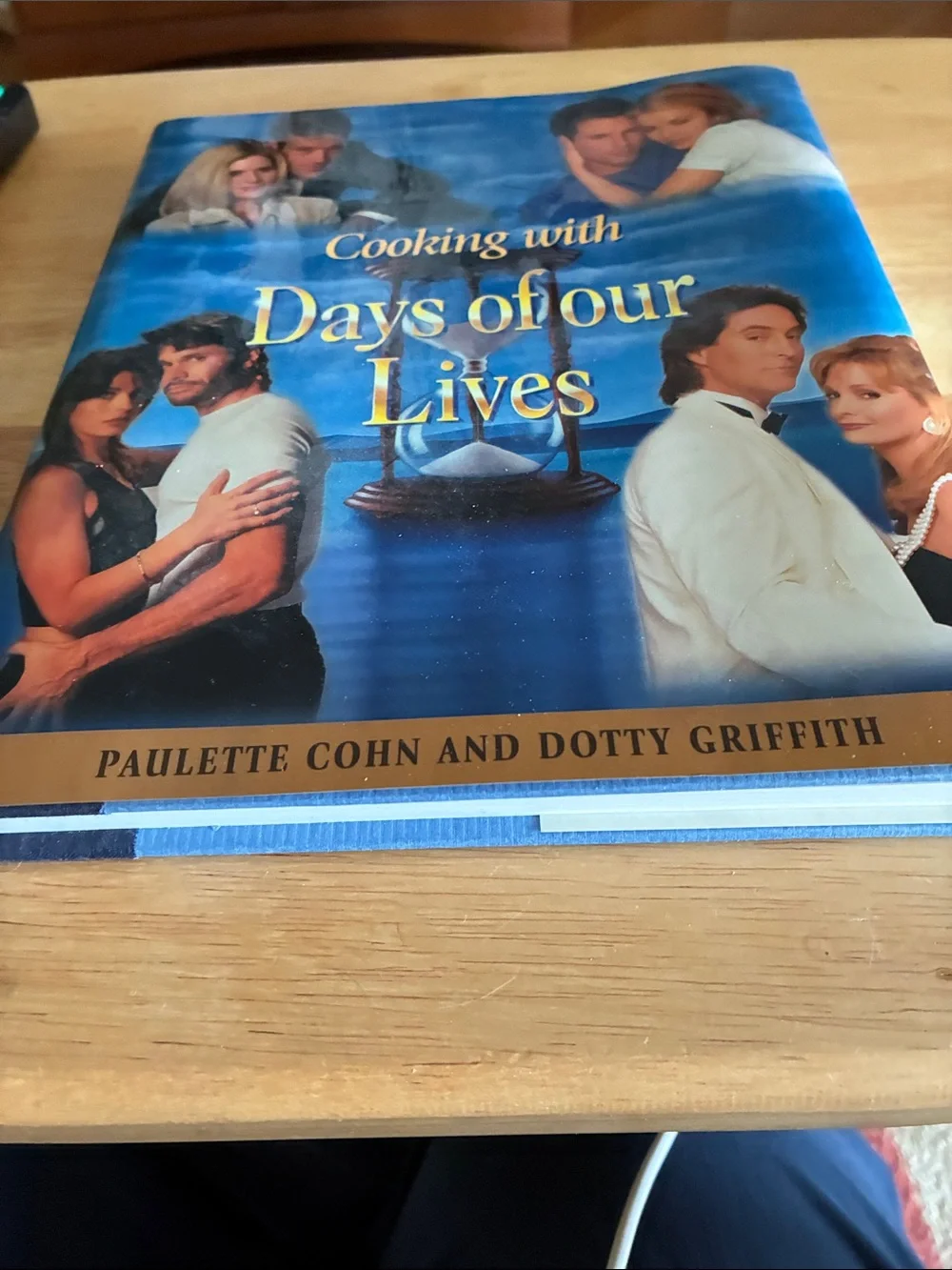 Cooking with Days of Our Lives Hardcover Cookbook - Blue